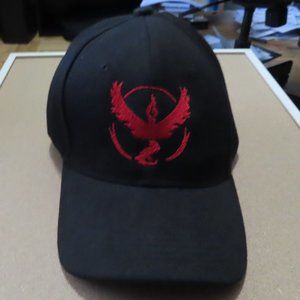 Pokemon Go Team Valor Logo Custom Baseball Hat